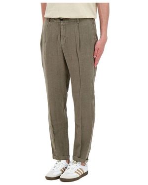 40weft Cropped Trousers - Gris