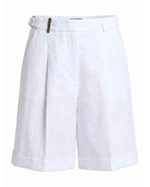 Peserico Casual Shorts - Blanco