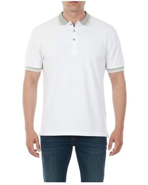 Guess Tops ,Wit ,Katoen Short Sleeve Polo