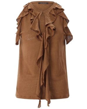 Luisa Cerano Blouses - Marrone