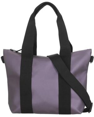 Rains Shopping Bags - Purple