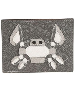 Thom Browne Wallets & Cardholders - Metallic