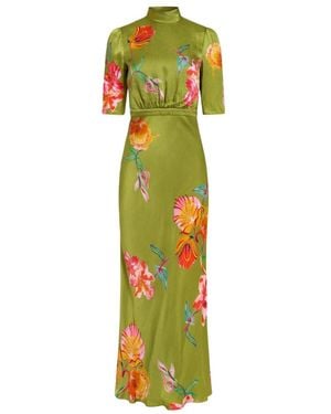 Saloni Adele-B Kleid - Grün