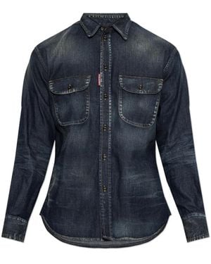 DSquared² Denim Shirts - Azul