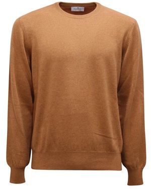 Sonrisa Rundhals-Kaschmirpullover - Braun