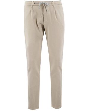 Eleventy Slim-Fit Trousers - Grey