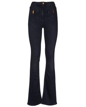 Elisabetta Franchi Slim-Fit Jeans - Bleu