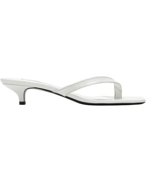 TOTEME Heeled Mules - White