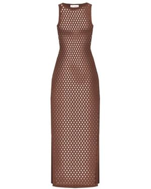 Mc2 Saint Barth Maxi Dresses - Marrone