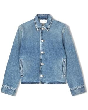 Samsøe & Samsøe Denim Jackets - Blue