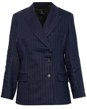 Anine Bing Aretha Blazer - Blau