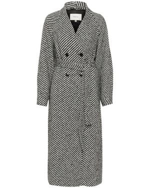 Gestuz Double-Breasted Coats - Gris