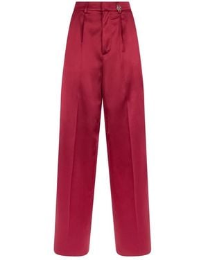Philipp Plein Wide Trousers - Rojo