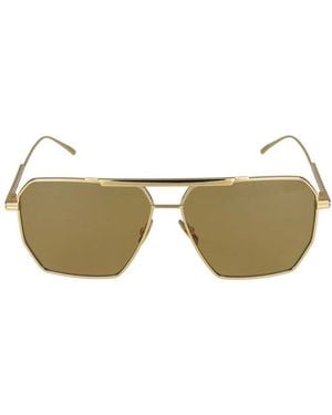 Bottega Veneta Sunglasses - Yellow