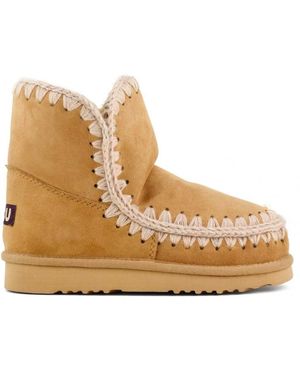 Mou Schoenen ,Bruin ,Wol Eskimo 18 - Naturel
