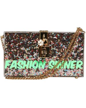 Dolce & Gabbana Shoulder Bags - Metallizzato