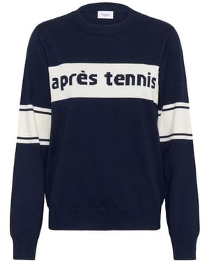 Saint Tropez Round-Neck Knitwear - Blue