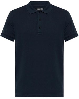 Tom Ford Polo Shirts - Blue