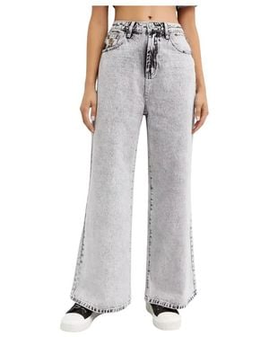 One Teaspoon Wide Jeans - Grey