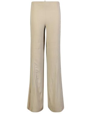 Jacquemus Wide Trousers - Natural