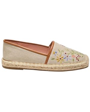 Coccinelle Schoenen ,Veelkleurig ,Platte Schoenen Multi Kleur Regular Fit - Naturel