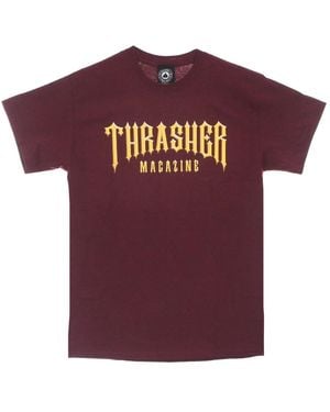 Thrasher T-Shirts - Red