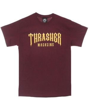 Thrasher T-Shirts - Red