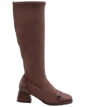 Hispanitas Heeled Boots - Brown