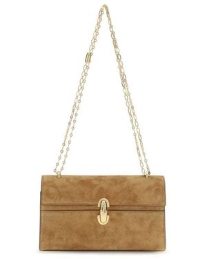 SAVETTE Tassen ,Suède Symmetry Chain Pochette - Naturel