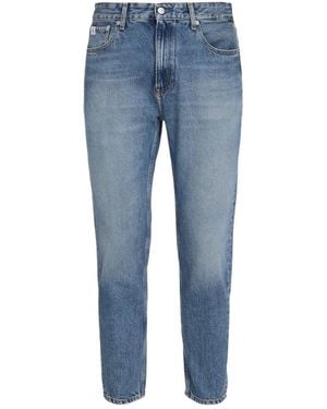 Calvin Klein Stijlvolle Denim Broek - Blauw