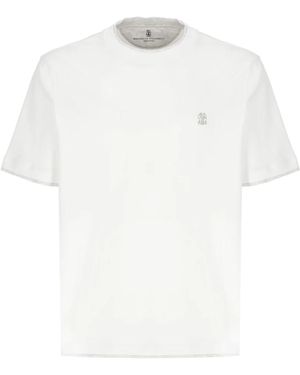 Brunello Cucinelli T-Shirts - Rosa