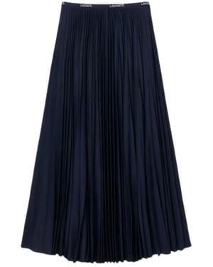 Lacoste Midi Skirts - Blu