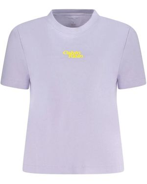 Calvin Klein T-Shirts - Morado