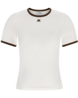 Courreges T-Shirts - Blanco