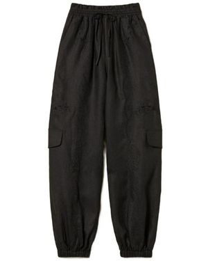 Twinset Wide Trousers - Black