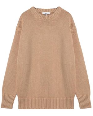 Chloé Round-Neck Knitwear - Naturel