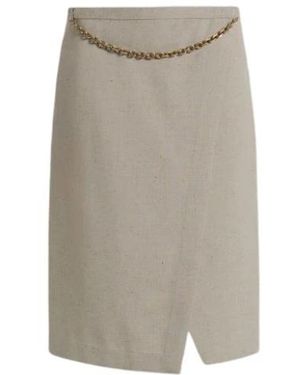 Alberta Ferretti Midi Skirts - Grey