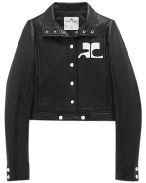 Courreges Light Jackets - Negro