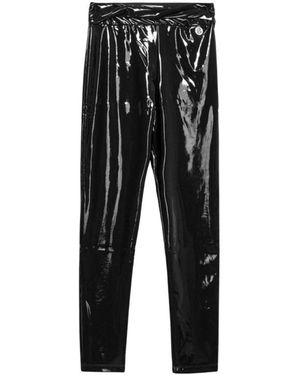Gaelle Paris Slim-Fit Trousers - Black