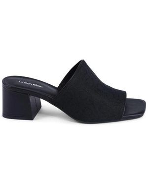 Calvin Klein Schoenen ,Zwart ,Sandalen - Blauw