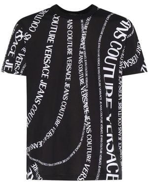 Versace Jeans Couture T-Shirts - Black