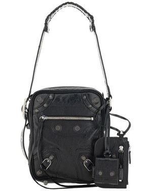 Balenciaga Le Cagole Messenger Schoudertas - Zwart
