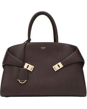 Ferragamo Iconic Top Handle - Zwart