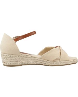 Tommy Hilfiger Karin Keilabsatz Sandalen - Mettallic