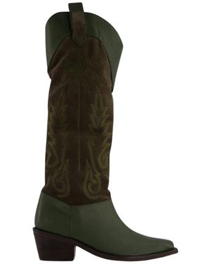 Johanna Ortiz Cowboy Boots - Verde