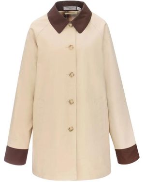 Urbancode Single-Breasted Coats - Natural