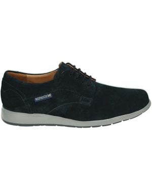 Mephisto Blaue Freizeit Niedrige Schuhe - Schwarz