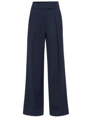 IVY & OAK Peony rose pantaloni a gamba larga - Blu