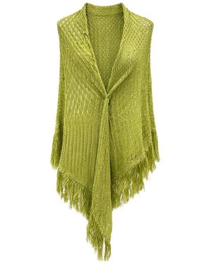 SIMONA CORSELLINI Winter Scarves - Green