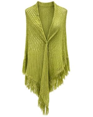 SIMONA CORSELLINI Winter Scarves - Green